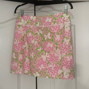 Lilly Pulitzer Butterfly Skirt - size 6